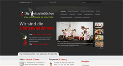 Desktop Screenshot of heinzelmaedchen-karlstadt.de